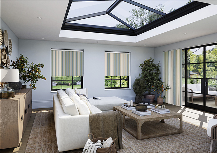 The British Stripe Co. George, Derwent No.1 - Twist&Fit Roller Blind - Image 7